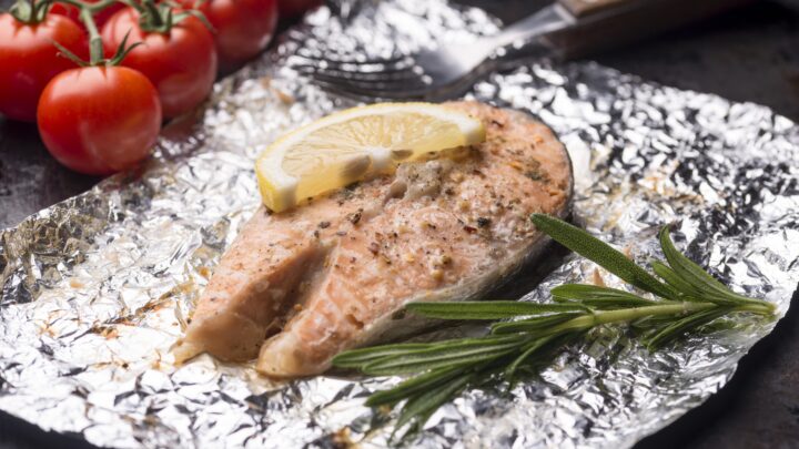 salmone al forno