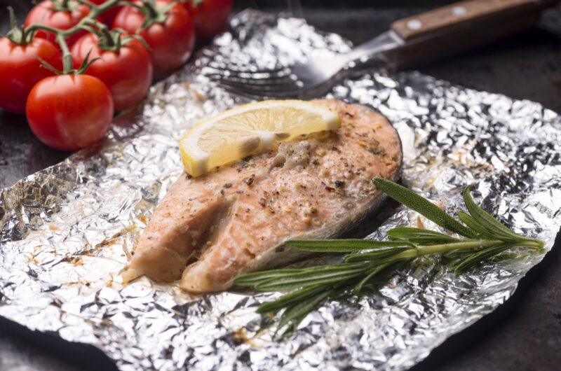 salmone al forno